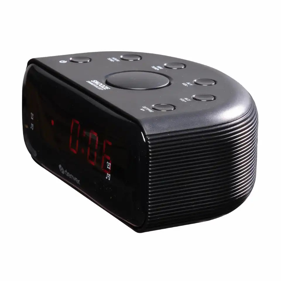 Radio reloj FM Denver con radio PLL | CR-430MK2